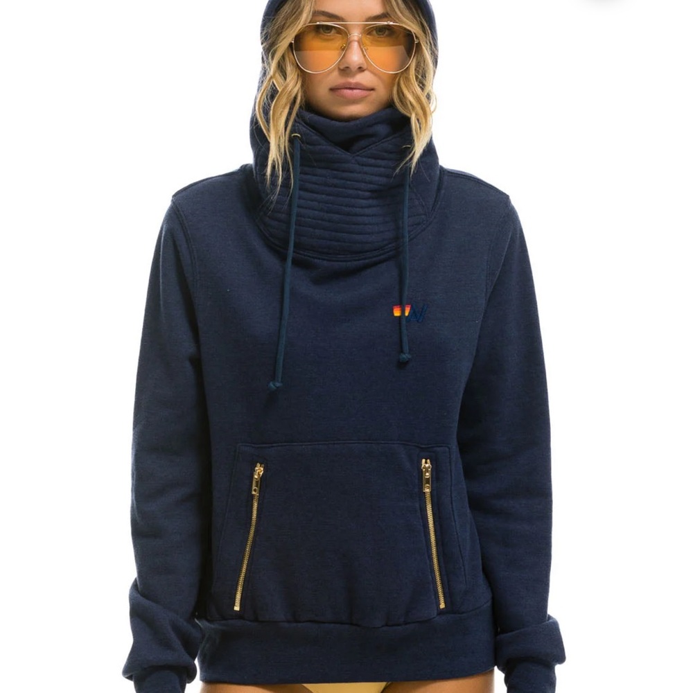 Aviator Nation Ninja Navy Hoodie